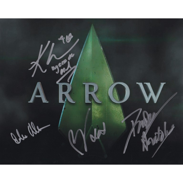 Arrow Cast - Paul Blackthorne, Echo Kellum, Katrina Law, David Nykl